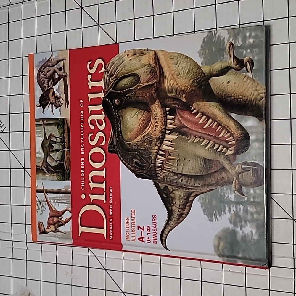 Children's Encyclopedia of Dinosaurs‎ by Michael Brett-Surman EUC